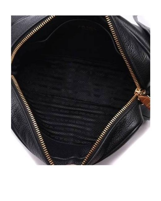 Prada Black Logo Shoulder Bag
