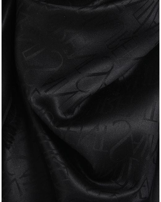 Saint Laurent Black Simple Handkerchief