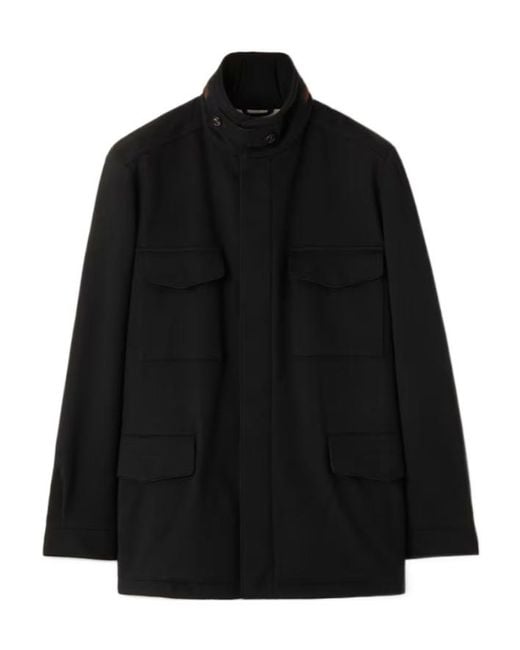 Loro Piana Blue Jim Overshirt for men