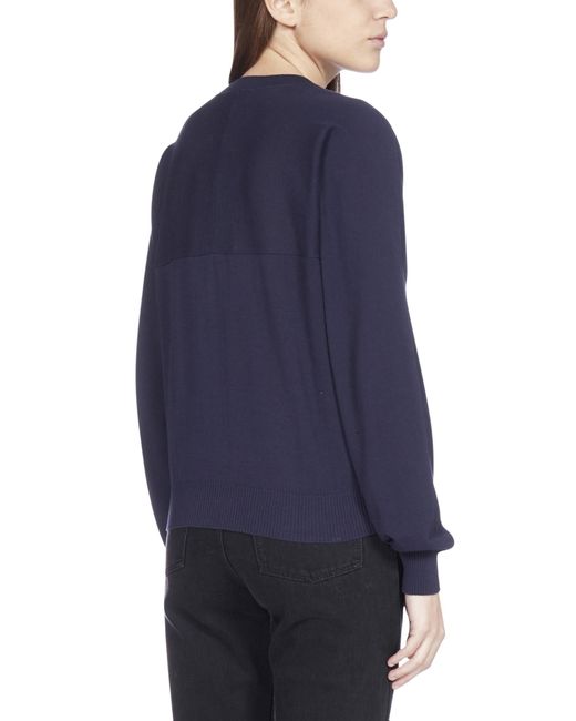KENZO Blue Tiger Crest Knit Sweater