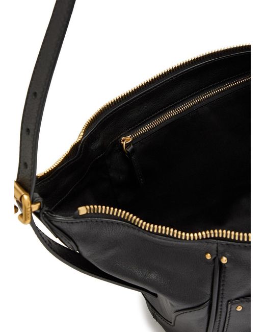 Chloé Black Classic Leather Shoulder Bag
