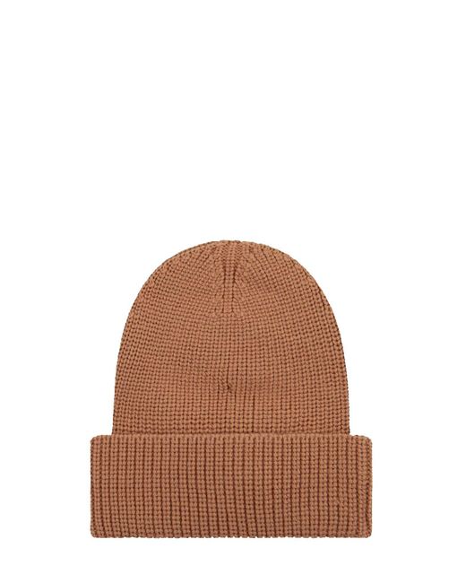 Barrow Brown Ribbed Knit Beanie for men