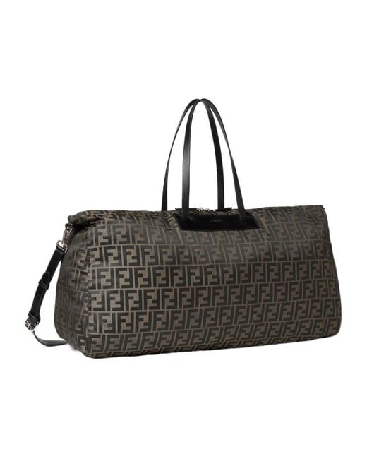 Fendi Black Ff Light Duffle for men