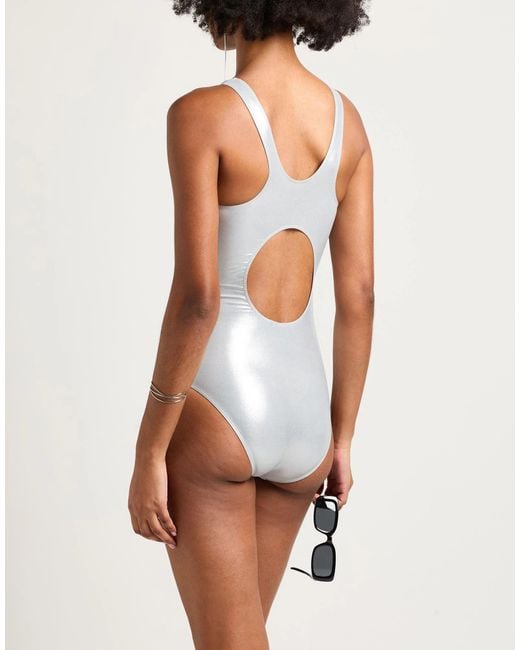 Isabel Marant Blue Sleeveless One-Piece Swimsuit