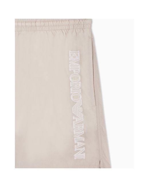 Emporio Armani Natural Boxer Beachwear for men