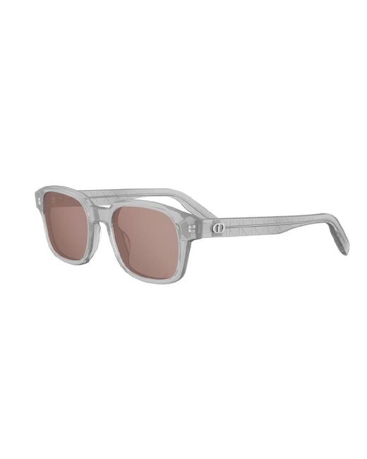 Dior Pink Full Frame Sunglasses for men