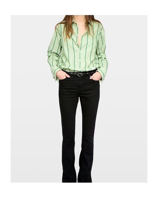 Zadig & Voltaire Green Morning Shirt