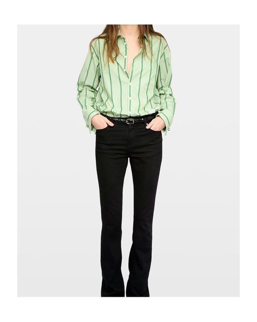 Zadig & Voltaire Green Morning Shirt