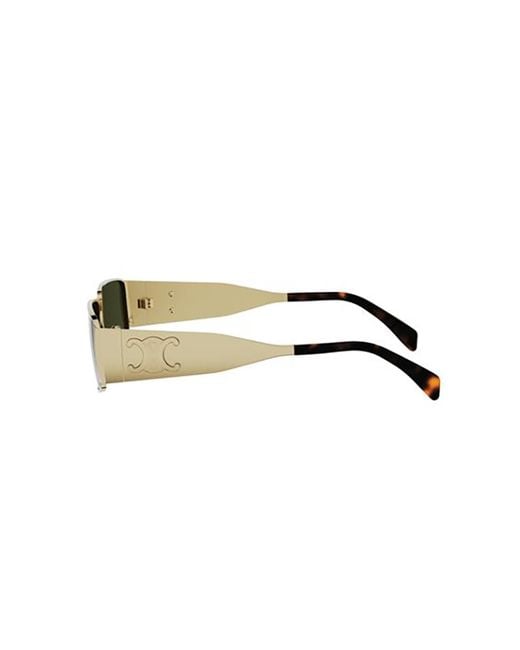 Céline Green Full Frame Sunglasses