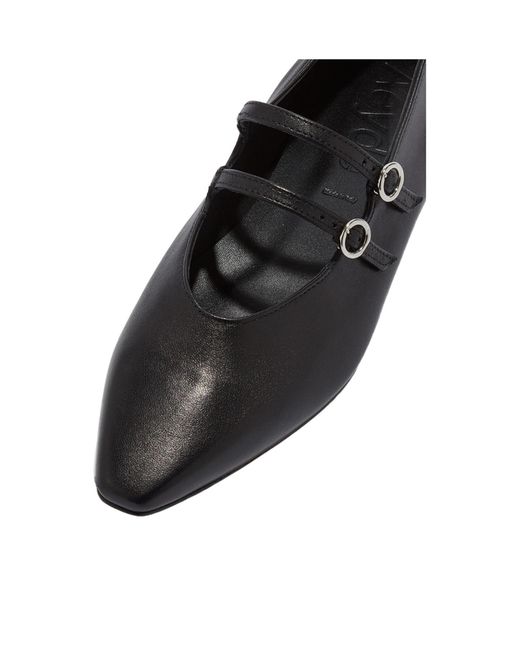 Aeyde Black Minimalist Flat Shoes