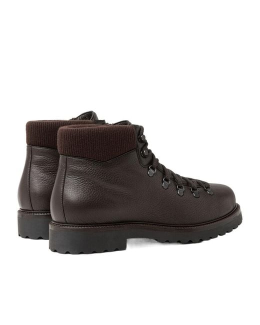 Loro Piana Brown New Laax Walk Ankle Boot for men