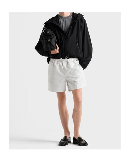 Prada Black Re-Nylon Jacket for men
