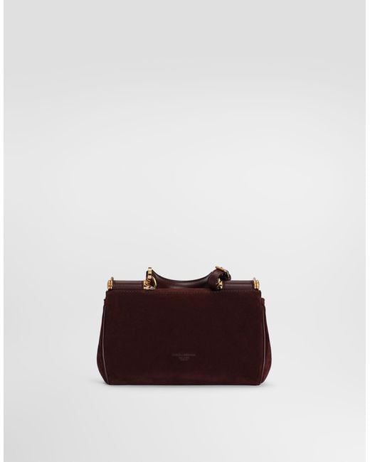 Dolce & Gabbana Red Top Handle Shoulder Bag