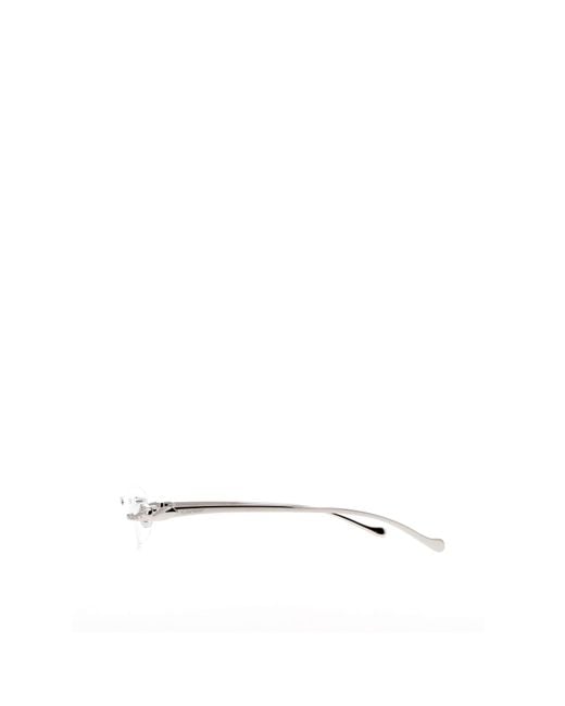 Cartier White Logo Flat Mirror for men