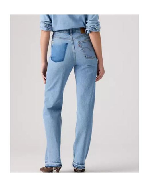 Levi's Blue Ribcage Full-Length Recrafted Jeans