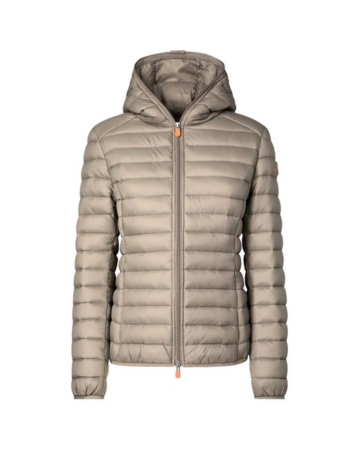 Save The Duck Gray Daisy Jacket