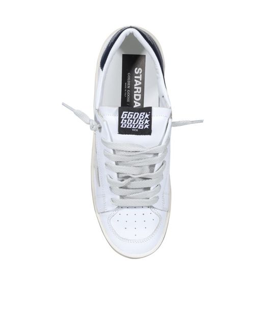 Golden Goose Deluxe Brand White Stardan Sneakers