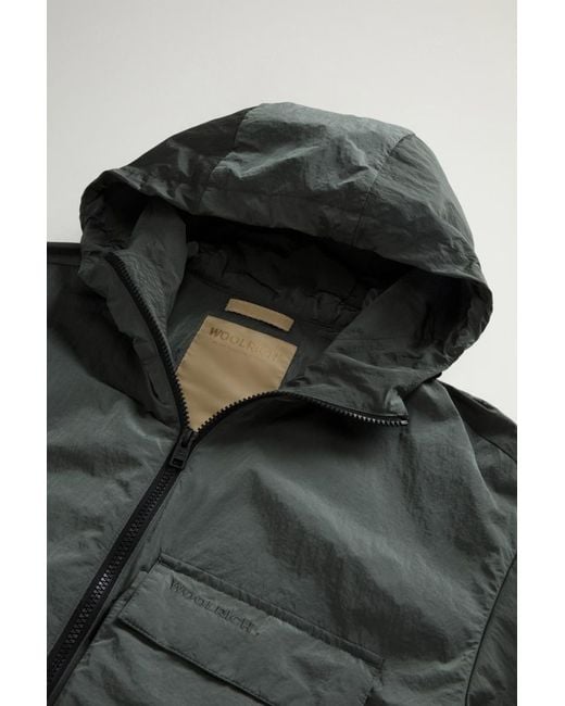 Woolrich Black Olmetex Jacket for men