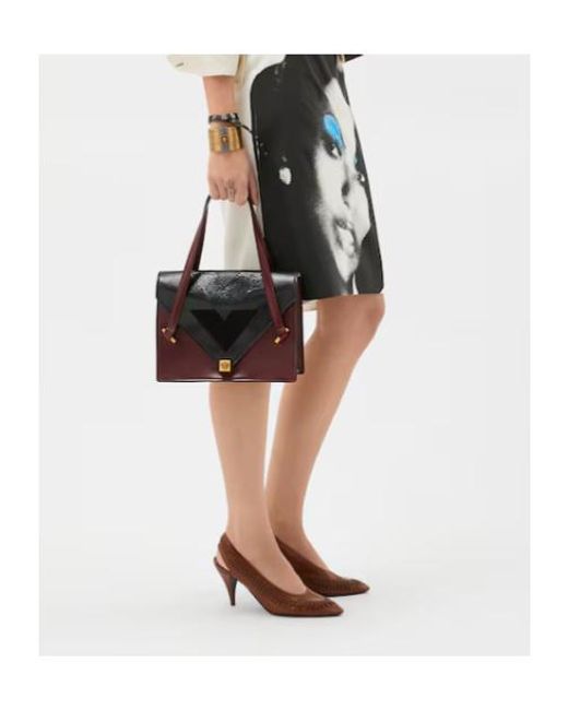 Versace Red Severine Shoulder Bag