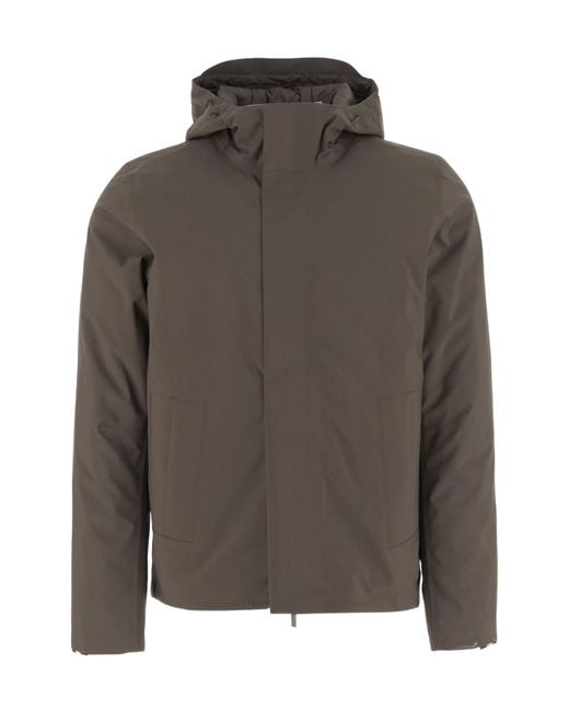 K-Way Brown Jacken Bonded Padded Jacket for men