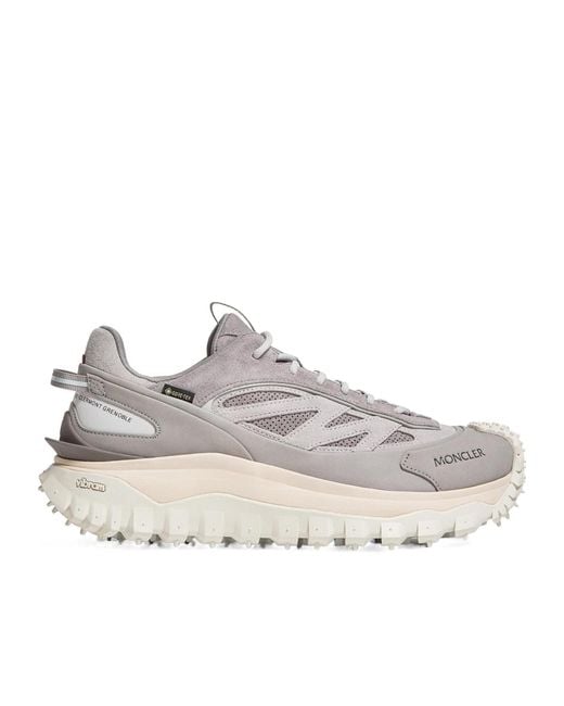 Moncler Gray Trailgrip Gtx Sneakers for men