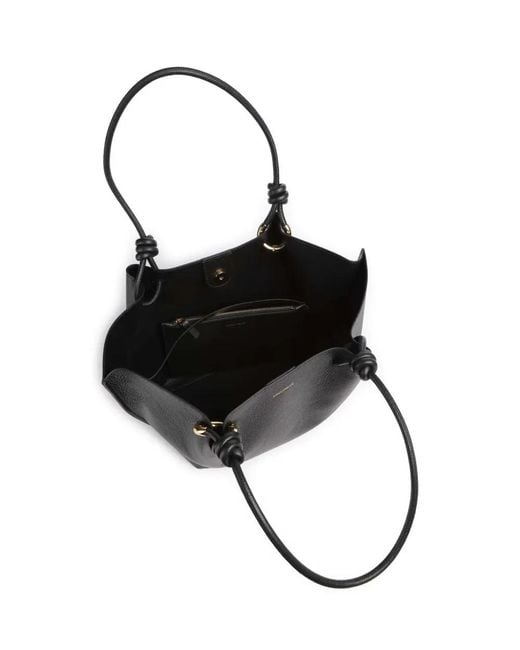 Coccinelle Black Finn Medium Tote Bag