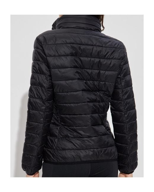 EA7 Blue Logo Printed Zip-Up Jacket