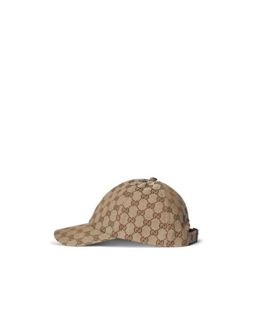 Gucci Brown Gg Monogrammed Baseball Cap for men