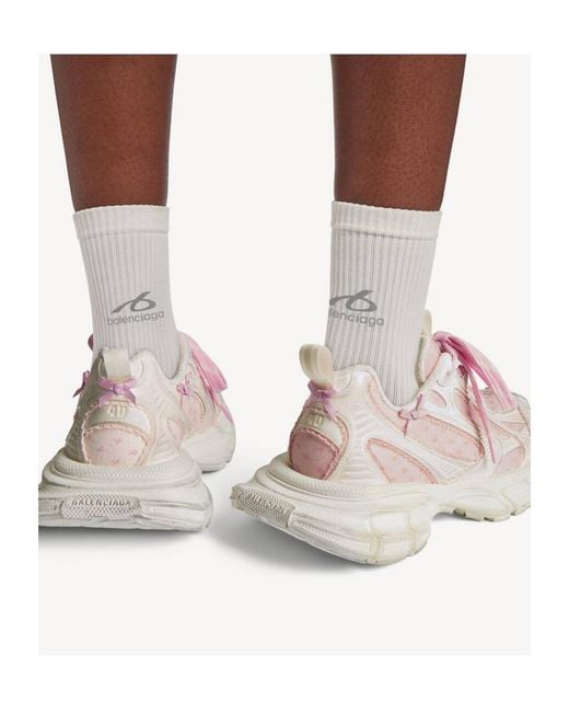 Balenciaga Pink 3Xl Tulle Sneaker