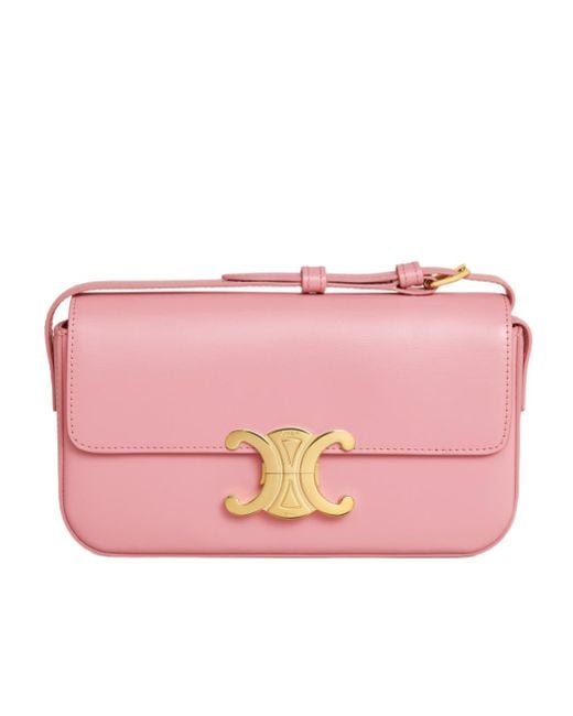 Céline Pink Shoulder Bag Claude