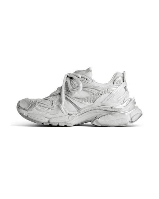 Balenciaga White Runner 2.0 Sneakers for men