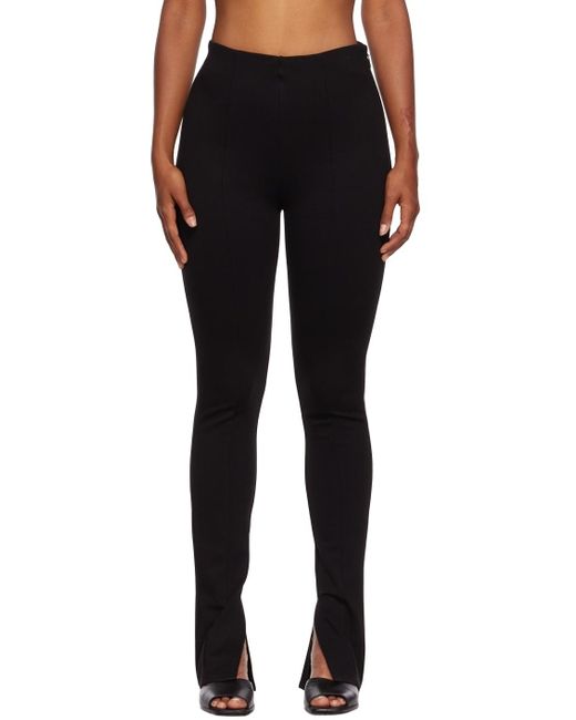 Anine Bing Black Max High-Rise Skinny Trousers