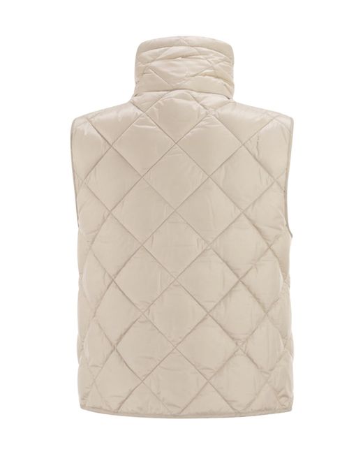 Max Mara Natural The Cube Tregic Zip-Up Drawstring Gilet