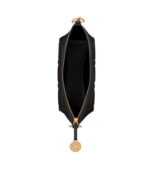 Dior Black Star Hobo Bag With Chain