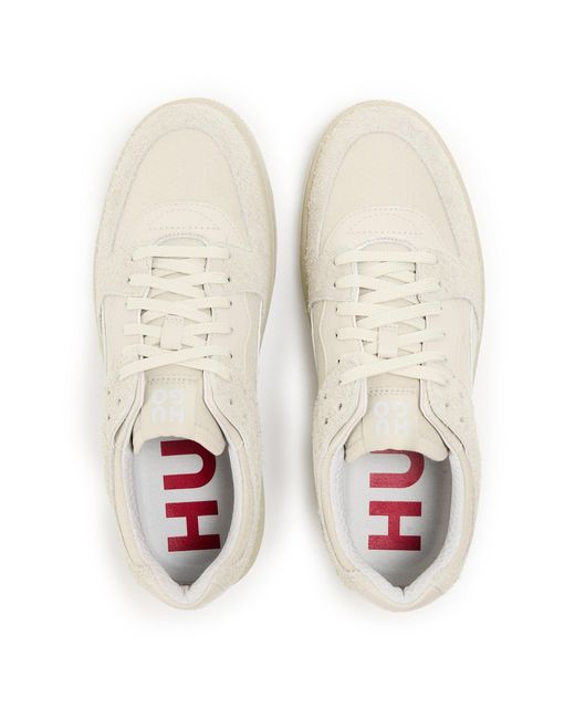 Boss Gray Low-Top Trainers for men