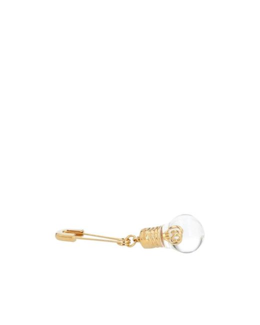 Ambush White Lamp Bulb Earring
