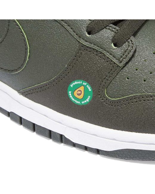 Nike Green Dunk Low 'Avocado' Sneakers
