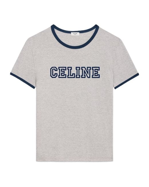 とっておきし新春福袋 Regular Celine T-Shirt Lyst | Men for Gray in トップス