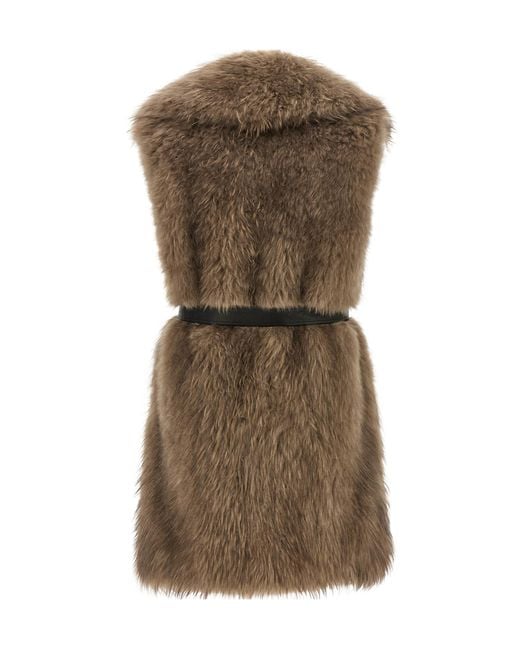 Blancha Brown 'Tipping' Vest