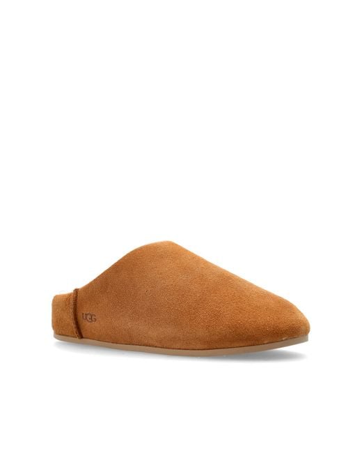 Ugg Brown Elea Slip-On Slippers