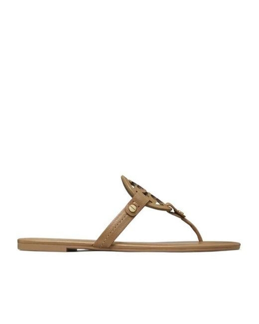 Tory Burch Brown Miller Sandals