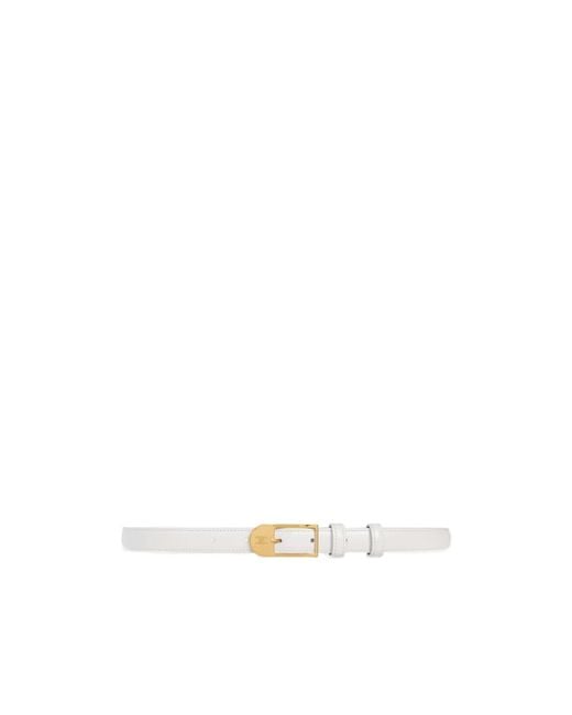 Céline White Bc-25 18Mm Belt