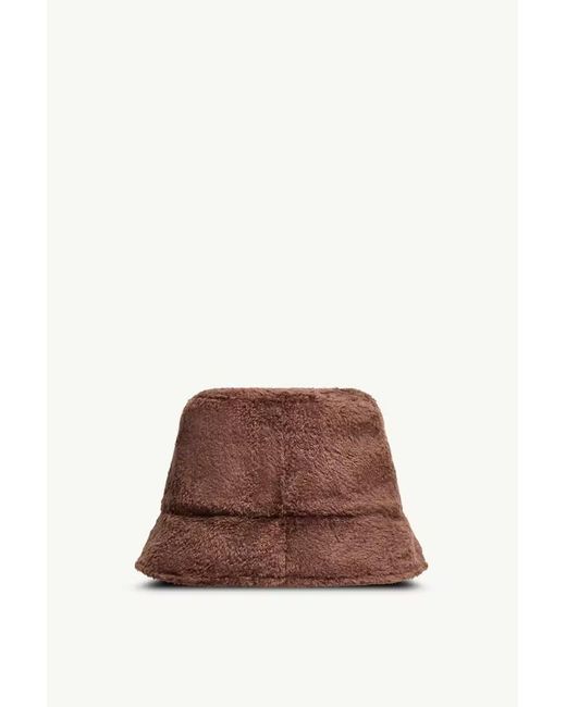 Moncler Brown Teddy Bucket Hat