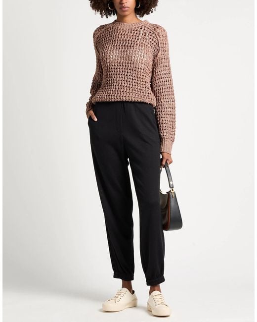 Brunello Cucinelli Black Casual Sports Pants