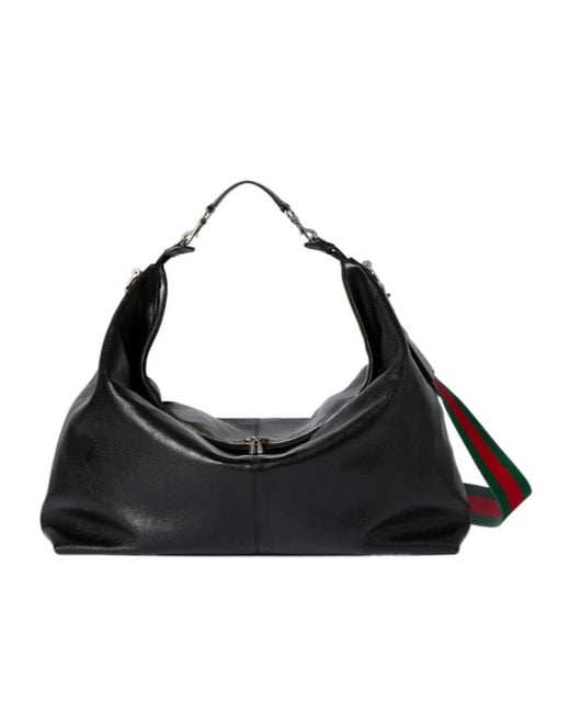 Gucci Black Brera Large Crossbody Bag for men