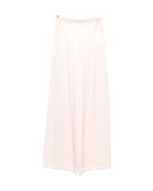Ermanno Scervino Pink Elasticated-Waistband Trousers