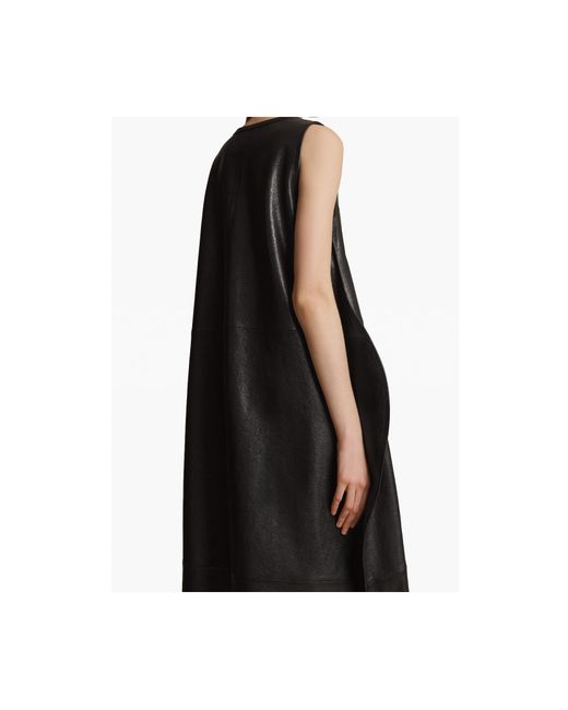 Khaite Black Sleeveless Dress