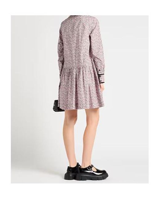Ganni Purple Shirt Dress