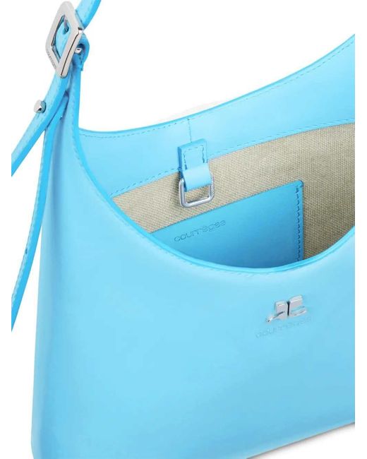 Courreges Blue Courrèges Melt Small Shoulder Bag