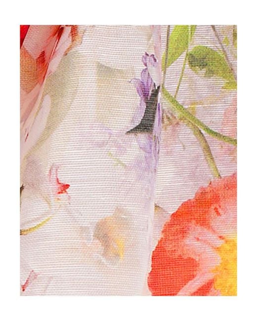 Zimmermann Multicolored Stitching Mini Dress